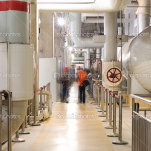 Steam Boiler Room for Water Treatment